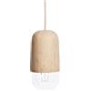Hartô - Sospensione Luce - Legno naturale - Frassino massello - Designer Mickael Koska