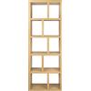 POP UP HOME - Libreria Rotterdam - Legno naturale - Pannelli a nido d'ape impiallacciati in rovere