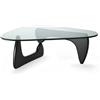 Vitra - Tavolino Noguchi Coffee Table - Nero - Frassino massello laccato - Designer Isamu Noguchi