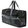 REDCAMP Borsa da viaggio pieghevole, grande borsa sportiva, 75L/96L/100L, borsa a mano impermeabile leggera, 75l-nero, 75L, Borsone classico nero