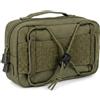 Generic Marsupio Strumenti Adattatore Molle Camo, Custodia per Smartphone Piccola Borsa Monete per Cintura Zaino Outdoor Sport(Brown)