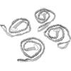 HUSHUI Corda Elastica Arrotolata per Pagaia per Kayak, Confezione Doppia per Pesca e Surf, Nylon, 4 Pezzi (Verde)