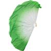 DSFIHJO Ventagli Danza del Ventre Chiffon Grande ventaglio Velo Apertura Puntelli da Ballo Lisca di Pesce Manico Pieghevole Cinese 85 cm(Color 21,2PCS)