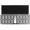 CZMYCBG Pannello Laterale Ribassato per Gilet, Piattaforma di Aggancio Modulare con Sistema a Strappo, Supporto per Tasca Multiuso da Cintura(Black)