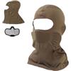 WAUDUOE Fodera For Casco Tattico Con Protezione In Rete D'acciaio Regolabile, Passamontagna Traspirante 4 Stagioni For Attrezzatura Da Esterno(T)