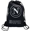Generico Sacca zaino GYMSAC per Napoli BLU NAVY CON LOGO BIANCO E SCRITTA BIANCA SU UN LATO ufficiale