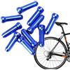 Generico Bicycle Cable End Caps - Aluminum Alloy 10pcs | Brake Cable Cover End Tips Shifter Ferrules Caps Mountain Bike Parts Replacement Bike Accessories | For Cables Protection Cycling Repair Use