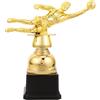 SHINEOFI Premio Portiere Calcio in Plastica Oro Design Raffinato, Resistente All'ossidazione per Tornei Giovanili e Leghe Giovanili