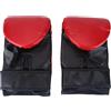 CHICIRIS Guanti Muay Thai Guanti da Kickboxing in Pelle PU con Nocche Imbottite Gancio di Chiusura Sul Polso Mezzo Dito Pollice per Sacco da Sparring Allenamento da Lavoro Adulti