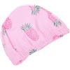 LALAFINA Cuffia da Nuoto 2 Unitá Design Antiscivolo e Leggero, per Vacanze Estive, Piscina e Spa, Colore Rosa per Bimbi 3-5 Anni