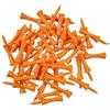 ZUGLQYSX Tee da Golf 50 Pezzi Professionali 59 mm Prodotti for la Pratica Accessori Supporto for Sfera in plastica for Unghie Limite(Orange)