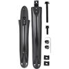 JIASHUNHE Parafango MTB 2 Pezzi parafanghi for Bici parafango Antipolvere for Bicicletta Universale for paraspruzzi antispruzzo for da 26 27,5 29 Pollici