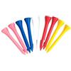 ZUGLQYSX Tee for Palline da Golf 42mm 54mm 70mm 83.0mm Lunghezza 50 Pezzi Confezione 100 in Legno Multicolore Accessori Step Down(54mm 50 PCS)