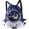 Generic Borsa da nuoto per bambini, sacca da nuoto, separazione bagnata e asciutta, con coulisse, portatile, per attrezzatura da nuoto, spiaggia, ragazzi e ragazze, zaino leggero impermeabile per bambini