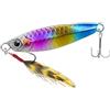 Zpengtai Esche Da Pesca 1 pz. Ami Jig in metallo fuso 7/10/15/20 g Shore Casting Jigging Fish Sea Bass Fishing Lure Esca artificiale Attrezzatura(6 with hook,7g)