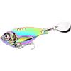 Zpengtai Esche Da Pesca Esca da pesca rotante in paillettes di metallo 7g, 10g, 15g, 20g, con coda, esca for la al black bass(C-2 hooks,20g)