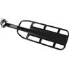 CQAHDSEVF Portapacchi posteriore per bicicletta, Staffa for bicicletta a sgancio rapido nera 21,6x14,0x5,7 pollici 50 kg