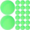 Sosoport 100 Pezzi Palline da Ping Pong Opache in Pp 40mm Senza Cuciture Design Semplice per Giochi in Famiglia e Estrazioni Colore