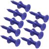 ZUGLQYSX 50 pz/Pacco Tee da Golf Professionali 25mm-51mm Castle Golfista Accessorio in plastica for Il della Palla(37MM Blue)