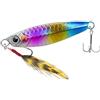 Zpengtai Esche Da Pesca 1 pz. Ami Jig in metallo fuso 7/10/15/20 g Shore Casting Jigging Fish Sea Bass Fishing Lure Esca artificiale Attrezzatura(6 with hook,7g)