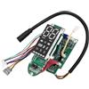 MISOSLIN Gruppo cruscotto per monopattino elettrico Ninebot KickScooter F2/Plus/F2Pro - Scheda Bluetooth, display, scheda madre (F2)