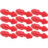SHINEOFI 12 Pezzi Inserti per Elastici in Plastica per Pesca Subacquea e Pesca Materiale Resistente e Facile Manutenzione Colore Blu Adatti per Immersioni
