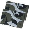 Warmhm Polsini per Palestra in Nylon 2 Pezzi Supporto Massimo e Fascia Regolabile, per Allenamento in Palestra e Intrattenimento Sportivo
