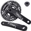 LHHL MTB Guarnitura Integrate Cave 24T/32T/42T Set di Pignoni CNC 170mm Mountain Bike Braccio Pedivella Sinistra E Destra 6/7/8/9/10 velocità