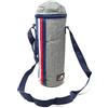 BETTER WITH FRIENDS Blu, 2 strati extra spessi. 1,5 l Bottiglie di raffreddamento flessibile portatile per spiaggia campeggio borsa termica campeggio refrigeratore marina piccola porta mimetica militare marina