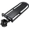 CQAHDSEVF Portapacchi posteriore per bicicletta, Portapacchi posteriore for bicicletta da strada di montagna nero retrattile