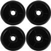 SHINEOFI 4 Pezzi Ruota per Attrezzature Fitness in Plastica Pp e Pa, Resistente e Facile da Muovere, per Cyclette e Palestra Domestica, Accessorio per Sostituzione Attrezzi Sportivi