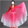 DSFIHJO Ventagli Danza del Ventre Grande ventaglio in Chiffon Velo da Ballo Puntelli a Lisca di Pesce Manico Pieghevole Cinese 85 cm(Color 10,2PCS)