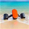 SEVEQIS Scooter subacqueo, Nuoto Scooter subacqueo Elica Motore Elettrico Pinne Jet Ski Drone Gear for Pesca Snorkeling