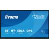 iiyama TE8613A-B3AG Pannello Piatto Interattivo IFP 86' TE8613A-B3AG
