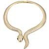 Uonlytech Collana Vintage Serpente Oro in Lega, Girocollo Comodo alla Moda per Feste di Halloween e Uso Quotidiano, Accessorio Elegante per Donne e Ragazze