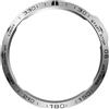 SAAWEE Anello di copertura per Garmin Fenix 7 7X 5Plus 6X Pro/6X Sapphire Watch lunetta anello in acciaio inox scolpito unità adesivo antigraffio, For Garmin Fenix 7X, agata