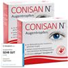 CONISAN N Collirio per occhi sani Confezione doppia - Idrata e protegge, è antinfiammatorio, senza conservanti, ben tollerato e adatto per lenti a contatto, 2 x 20 x 0,5 ml