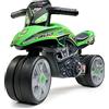FALK - Draisienne Moto Bud Racing - Verde - Ruote silenziose - Da 2 anni - 40% di plastica riciclata - Made in France - 502BRS
