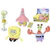 Simba - Peluche SpongeBob, Patrick, Granchio, Squidward 20 cm, Materiale morbido, imbottitura 100% riciclata, licenza ufficiale, riceverai uno di modo casuale. Adatto per tutte le età (109491002SPB)