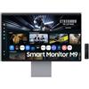 Samsung M90SF Monitor Smart AI QD-OLED 4K da 32 con Wi-Fi, Bluetooth e fotocamera 4K integrata