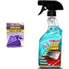 Ma-Fra Super Dryer, Panno In Microfibra Superfine, Ad Alto Grado Di Assorbimento E Resistenza, Nel Maxi Formato Da 60X80Cm & Hn069 Glass Cleaner Detergente Per Vetri