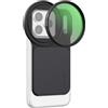 NEEWER Accessori Backplate Adattatore Magnetico da 6,3 per Filtro Obiettivo Telefono e Filtro Polarizzatore Circolare CPL da 67mm Compatibile con MagSafe iPhone 12/13/14/15/16/17 e Versioni Pro