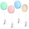 EPIGEIST Pulitore Pratico e con Macaron dello 4 Schermo Pezzi Cellulare Portachiavi Silicone Pp, Rimuove Olio, con Laccio da Trasportare Colore Casuale per Computer e Tablet