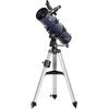 Levenhuk New Skyline PLUS 130/650 SQ1 Telescopio Astronomico Professionale | FMC Riflettore Newtoniano, per Adulti, Montatura Equatoriale SQ1, Cercatore Punto Rosso, Osservazioni Luna e Cielo Profondo