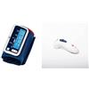 Pic solution Pic Mobile Rapid Misuratore di Pressione - 10 ml & ThermoDiary Head - Termometro a Infrarossi Frontale a Distanza Connesso alla App