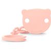 Suavinex Wild & Free Clip Catenella per Succhietto Rosa