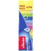 Vileda Microfibre Colors x14 | Panni in Microfibra 30x30cm | Per tutte le superfici | Elevato potere pulente | Eccezionale assorbenza | Lavabili in lavatrice | Colori assortiti | Confezione da 14