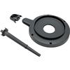 Wundermix Set adattatori WunderSlicer e WunderJuicer TM7 | Adattatore + asse innestabile nero opaco, compatibile Thermomix TM7, Made in Germany