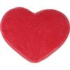 Zerodeko Tappeto Cuore Antiscivolo Rosso Elegante e Morbido Assorbe Per Camera e Bagno Facile Da Lavare