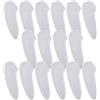 Generic Protezione per Punte Coltelli 25 Pezzi Copertura Lama Bianco in Plastico Multi-funzione per Proteggere Punte Cutter per Coltelli da Cucina